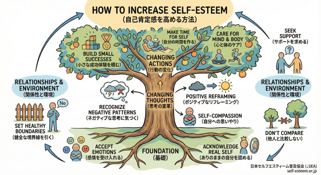 自己肯定感を高める方法