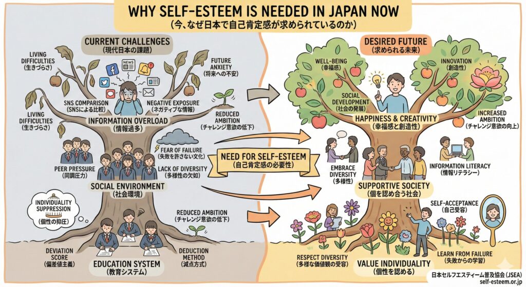 日本で自己肯定感が求められている理由