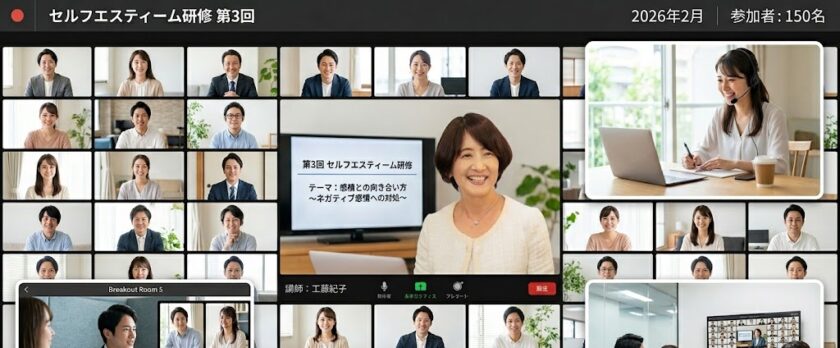 JISEの企業研修のイメージ画像（AI生成）